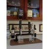 Dispenser Dosador Serve Bebidas Drinks Whisky Bar Adega Estilo Industrial Preto Laca