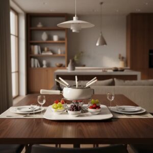 Prato Giratório Tampo Tábua para Mesa 60 cm - Branco Laca