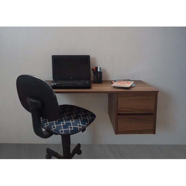 Escrivaninha Suspensa Mesa para Computador ou Notebook Escritório Versati